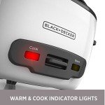BLACK+DECKER 2-in-1 Rice Cooker & Steamer