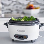 BLACK+DECKER 2-in-1 Rice Cooker & Steamer
