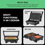 Chefman 180° Electric Panini Press and Grill