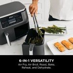 Ninja Foodi 8-qt. DualZone Air Fryer - Slate Grey