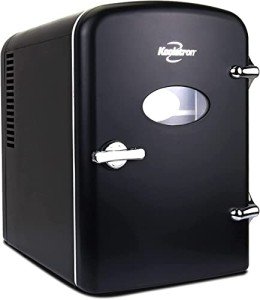 Koolatron 4L Retro Mini Portable Fridge - Black