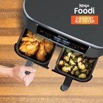 Ninja Foodi 8-qt. DualZone Air Fryer - Slate Grey