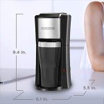 BLACK+DECKER Single Serve Coffee Maker, Black