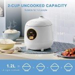 Bear Mini Rice Cooker - 2-Cup Capacity, Easy Use