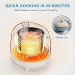Bear Mini Rice Cooker - 2-Cup Capacity, Easy Use