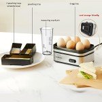 Evoloop Electric Egg Cooker for 6 Eggs