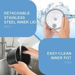 Bear Mini Rice Cooker - 2-Cup Capacity, Easy Use