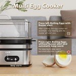 Evoloop Electric Egg Cooker for 6 Eggs
