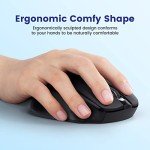 LODIVE Ergonomic Wireless Mouse with 6 Buttons