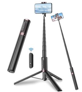 TONEOF 170CM Portable Aluminum Selfie Tripod