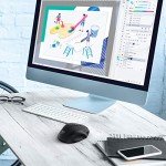 LODIVE Ergonomic Wireless Mouse with 6 Buttons