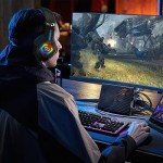 Ozeino RGB Gaming Headset with Noise Cancelling Mic