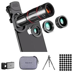 Camera Lens Kit for Smartphones - 5 Lenses