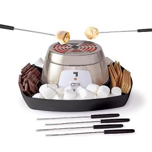 Electric S'mores Maker Kit with Skewers & Tray