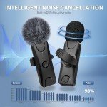 Wireless Lavalier Microphone for iPhone and Android