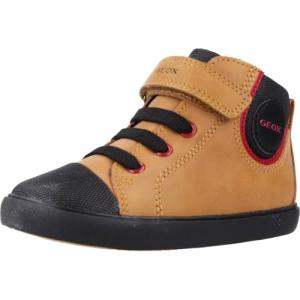 Geox Gisli Boys' Sneakers in Dark Yellow/Black
