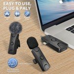 Wireless Lavalier Microphone for iPhone and Android