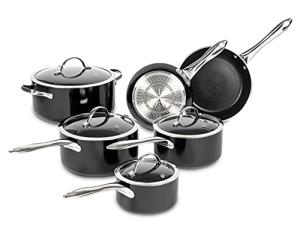 Lagostina Classic Provence 10-Piece Nonstick Cookware Set