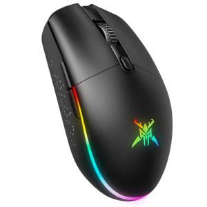 TECKNET 6-Button Wired Optical Mouse with DPI Adjustments
