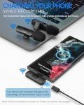 Dual Wireless Lavalier Microphone for Phones & Laptops