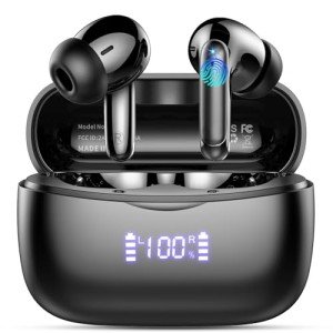 Bluetooth 5.3 Wireless Earbuds with 50H Playtime