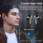 Bluetooth 5.3 Wireless Earbuds with 50H Playtime