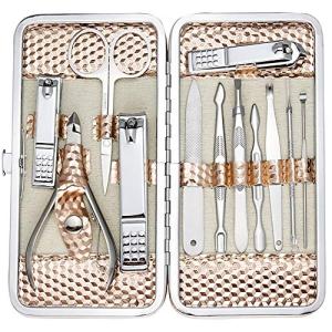 ZIZZON Rose Gold Nail Care Manicure Set