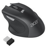 Acer 2.4GHz Wireless Ergonomic Mouse for Laptops