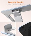 Adjustable Ergonomic Laptop Stand for Desk