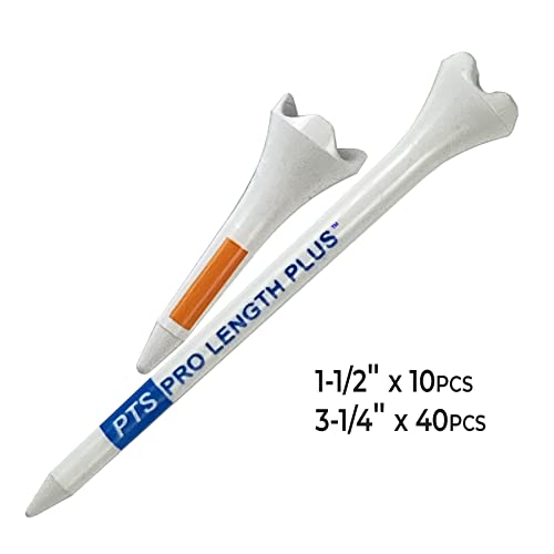 Pride Golf Tees Pack - 50 Plastic Tees