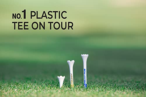 Pride Golf Tees Pack - 50 Plastic Tees