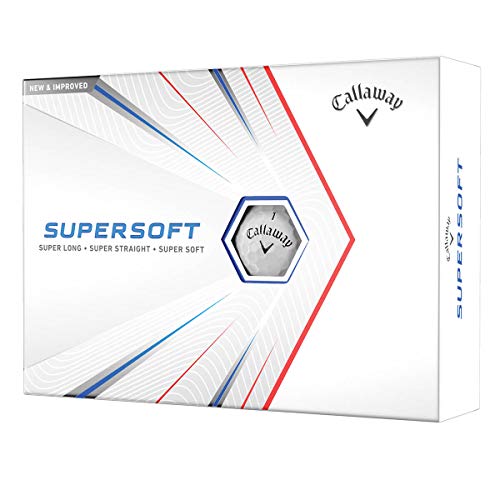 Callaway SuperSoft Long Straight Golf Balls - 6 Pack