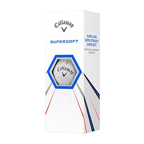 Callaway SuperSoft Long Straight Golf Balls - 6 Pack