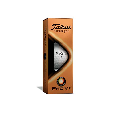 4 Pack Titleist Pro V1 Golf Balls - Spin Control
