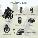 KVV Remote Control Electric Golf Push Cart