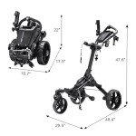 KVV Remote Control Electric Golf Push Cart