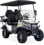 Kandi 4 Passenger Electric Golf Cart with Battery