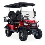 Kandi 4-Passenger Electric Golf Cart with Lithium Battery