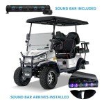 Kandi 4 Passenger Electric Golf Cart with Battery