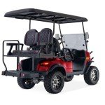 Kandi 4-Passenger Electric Golf Cart with Lithium Battery