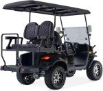 Kandi 4 Passenger Electric Golf Cart with Soundbar