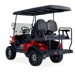 Kandi 4-Passenger Electric Golf Cart with Lithium Battery