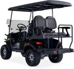 Kandi 4 Passenger Electric Golf Cart with Soundbar