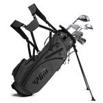 PGM Men's 12-Piece Golf Club Set with Stand Bag