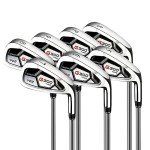 PGM Men's 12-Piece Golf Club Set with Stand Bag