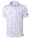Men’s Moisture-Wicking Golf Polo - Casual Print