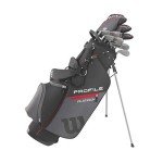 WILSON Men's Right-Handed Profile Platinum Golf Set