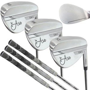 Forged Golf Wedge Set with Full Face Grooves
