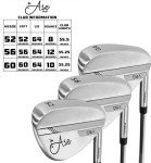 Forged Golf Wedge Set with Full Face Grooves