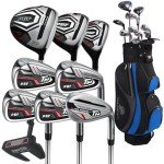 PGF Men's 11-Piece Complete Golf Club Set